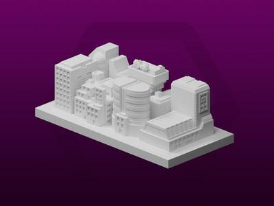 GreebleCity Cyberpunk: Futuristic Greeble
