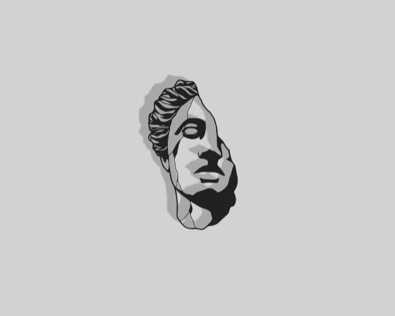 Greek Sculpture Decoration III - 2D Art