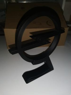 Opel Sign on asymmetric stand