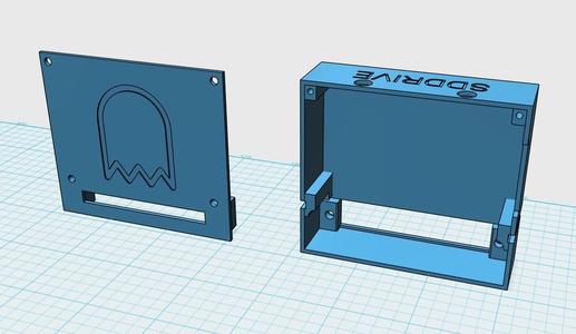Thomson MO5 / TO7 SDDrive case