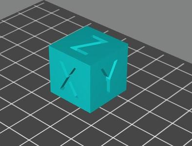 test cube