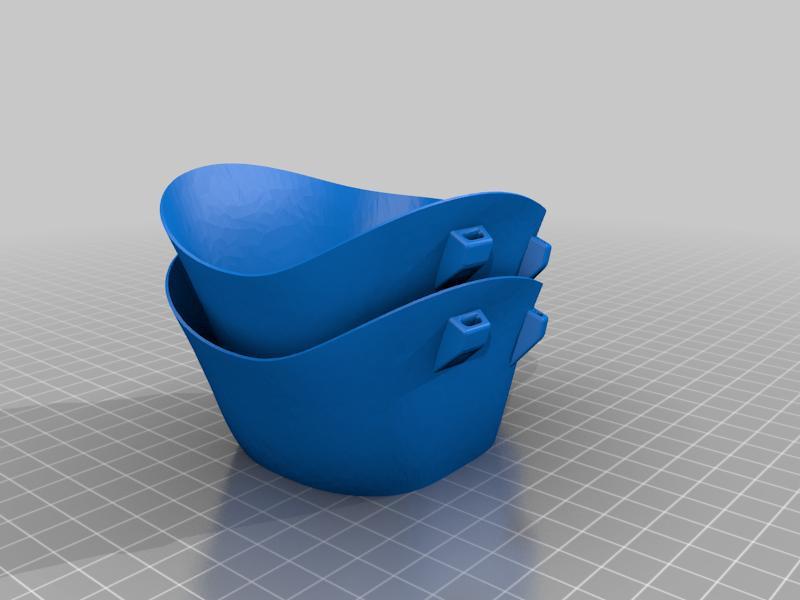 Stackable Thin Walled Medium Mask