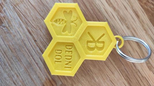 Bee keychain