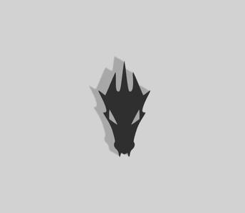Dragon Head Decoration - 2D Art