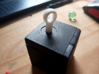 Print in place Lock Box