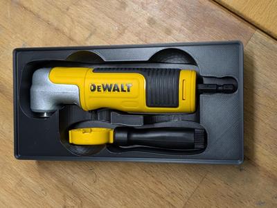 DeWalt Right Angel Drill Adapter Gridfinity
