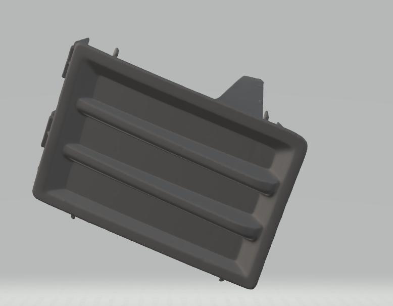 Toyota avensis 1999 fog cover bumper 53122-05020