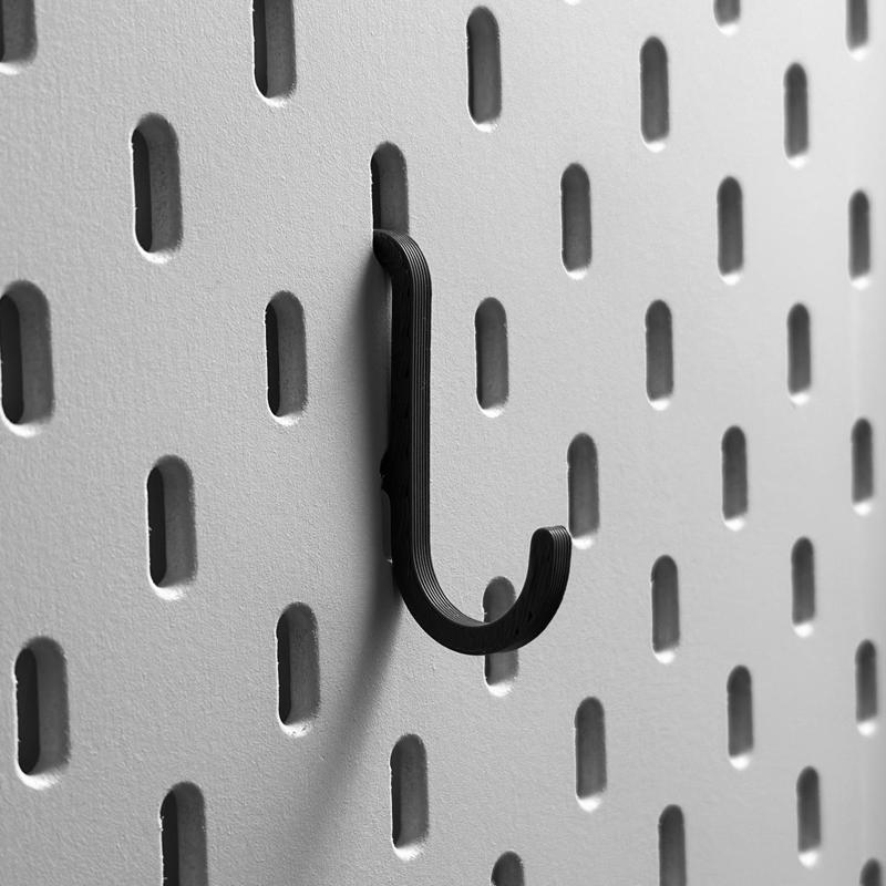 IKEA SKADIS pegboard hook