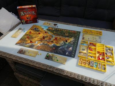 Legends of Andor Base Game Organizer Inserts