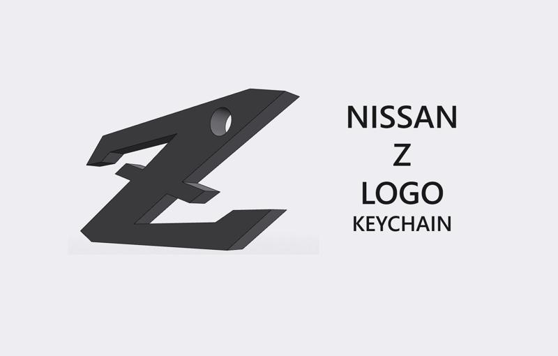 NISSAN Z logo keychain
