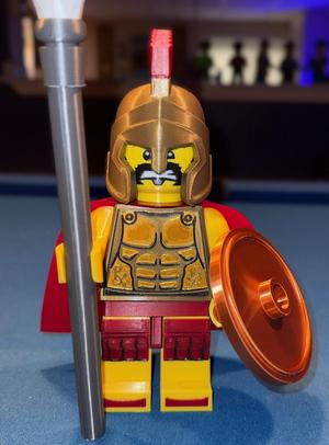 Spartan Warrior Brick MegaFigure (5:1 Scale)