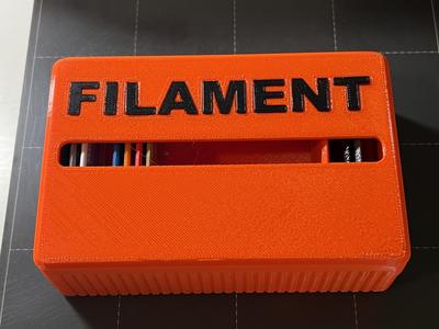 "FILAMENT" Letters