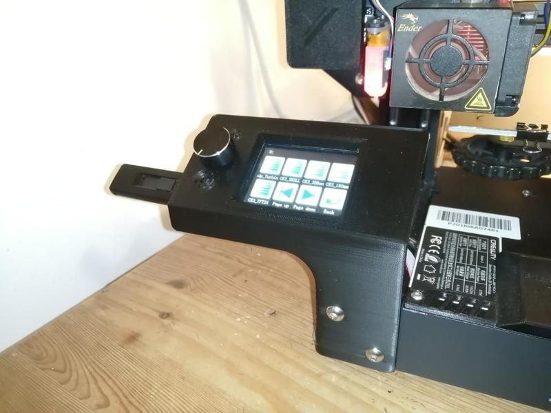 BTT TFT24 mount for Ender 3