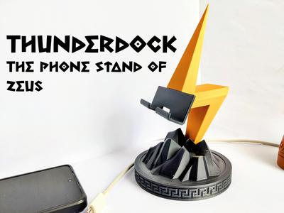 Thundock – The Phone Stand of Zeus