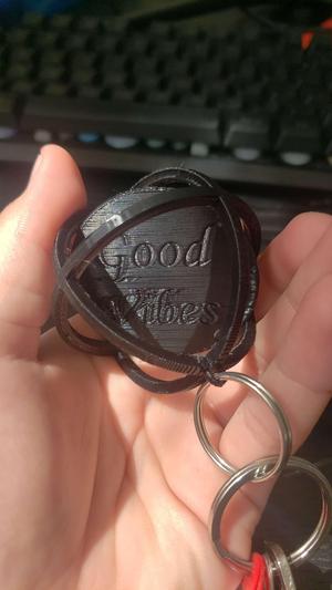 Free Rotating Astronomy Key Ring