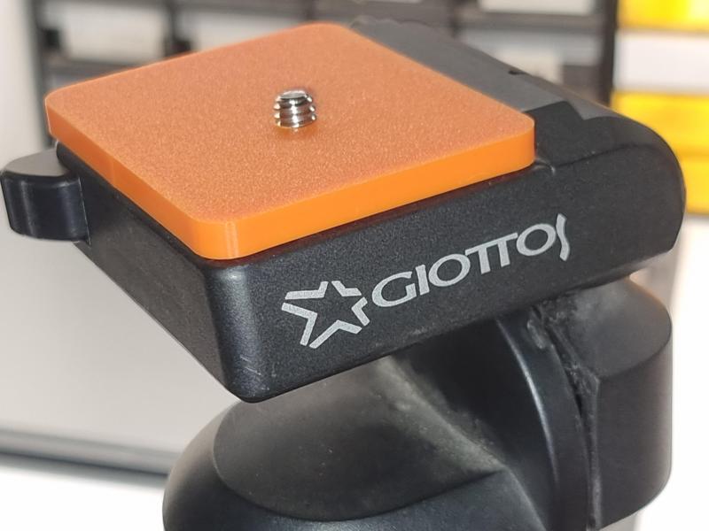Replace Quick release plate for Giottos VT809 806