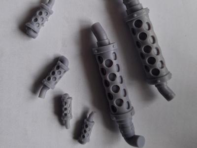 Ork Exhausts selection - 28mm