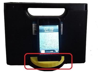 support smartphone sony RDP-M7IP