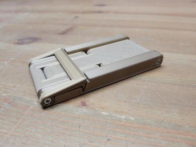 Support mobile pliable