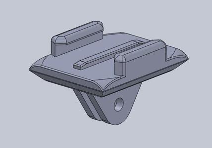 Gopro mount adapter quick release