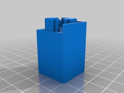 2020 aluminium profile end leg for Hypercube