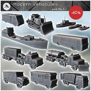 Modern vehicles pack No. 1 - Cold Era Modern Warfare Conflict World War 3 RPG  Post-apo WW3 WWIII