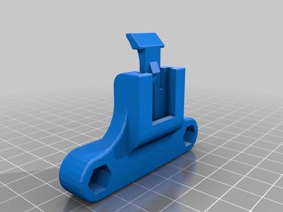 Bike Rear Rack Light Bracket