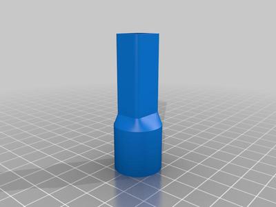 rule inflator Pump adaptor for 25 mm internal diameter pipe