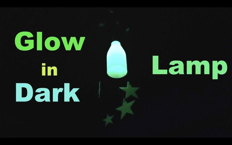 Lamp With Stars (Glow in the Dark)