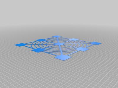 300 x 300 Bed calibration print