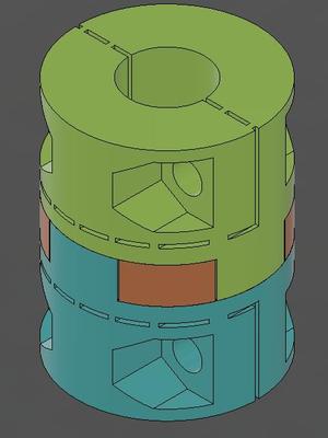 Coupling 5mm to 8mm