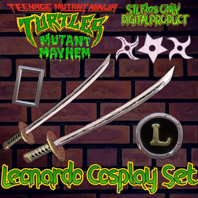 Leonardo Cosplay Set Teenage Mutant Ninja Turtles Mutant Mayhem