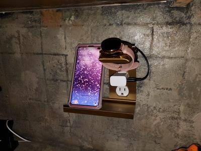 Plugin Cover Charger Stand & Holder for Samsung Galaxy phone and Watch