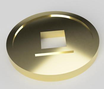 Simple chinese coin