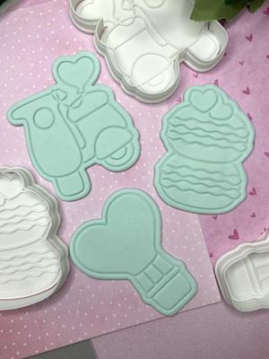 Valentine’s Day cookie cutter set of 3