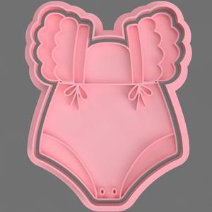BABY OUTFIT CUTTERS FOR COOKIES AND FONDANT