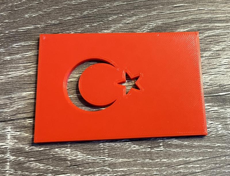 Turkish Flag (Türk bayrağı) - Parametric