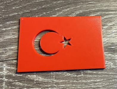 Turkish Flag (Türk bayrağı) - Parametric