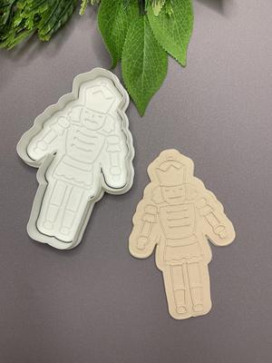 Nutcracker Soldier Cookie Cutter Embossing Stamp
