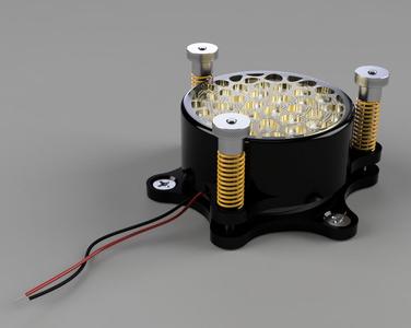 Vibration speaker standalone mount