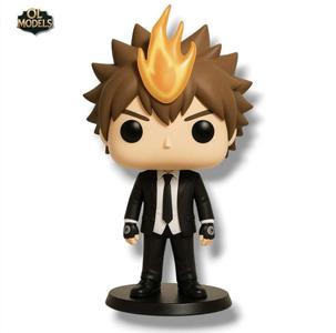 Tsunayoshi Sawada Chibi Figure Katekyo Hitman Reborn 3D Model