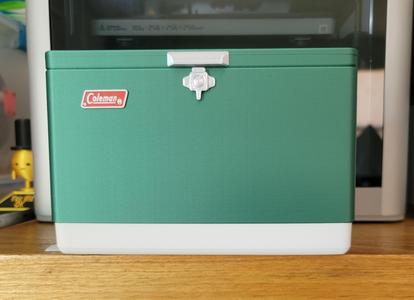 Retro Coleman Ice Chest