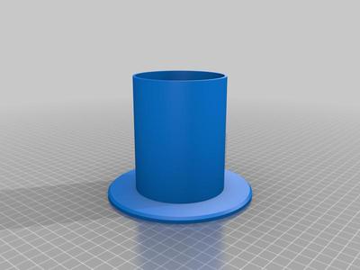 Tool pot with part and full lid