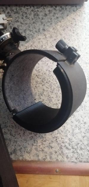 Telescope adapter for 120mm tube to EQ1-Mount (140mm)