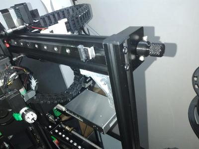 Ender 3 Lead Screw Cover + Knob