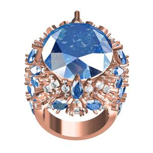 Vintage Art Deco Style Ring 3