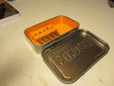 Altoids inlay template Remix with Threaded Heat Insert Solder Tips Holder