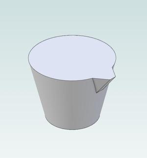 Mini Airbrush Mixing Cup