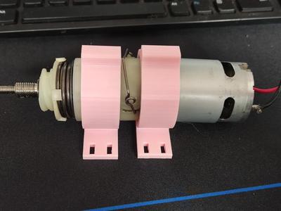 RC Drill Gearbox Mount
