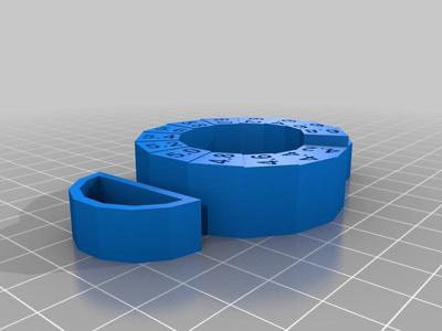 Polygon downstop gauge